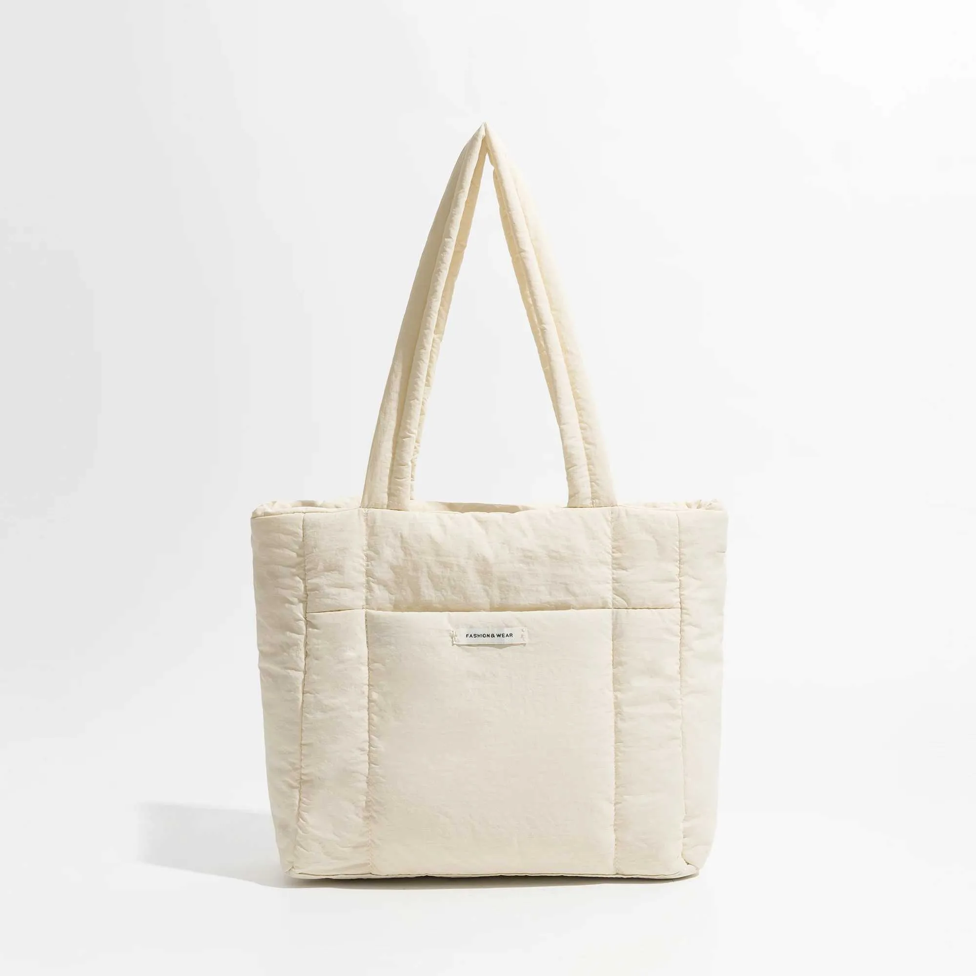 Borsa a spalla puffer trapuntata donna, borsa a mano morbida_voghion.com