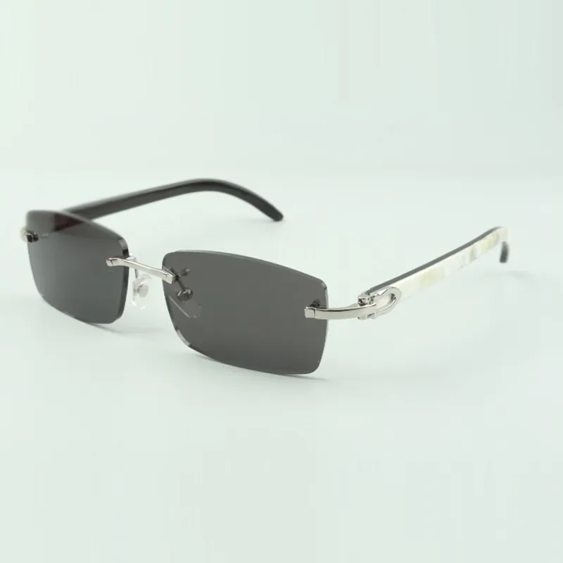 Women for Computer Designer Mirror Fashion Police Glasses Frame Frameless Buffs Sunglasses 3524012 with_voghion.com
