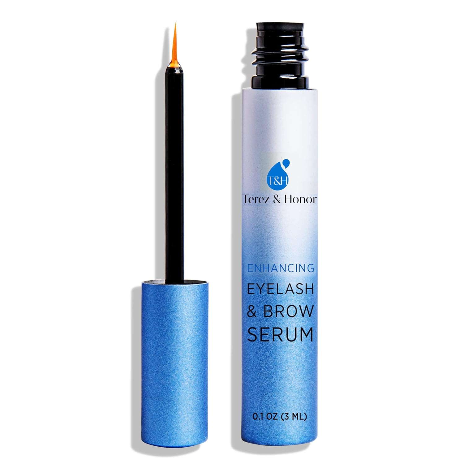 Sérum avancé pour cils et sourcils plus épais et plus longs - Faites pousser des cils somptueux avec un rehausseur de sourcils (3 ml)_voghion.com