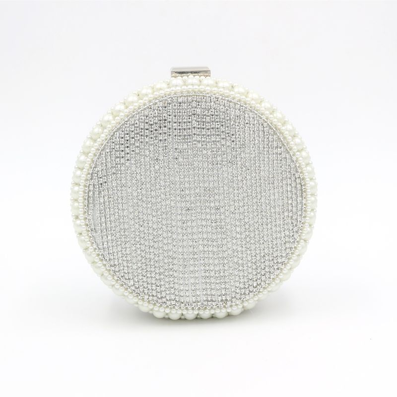Cena con dias, borsa rotonda di qualità per banchetti, borsa da sera a mano_voghion.com