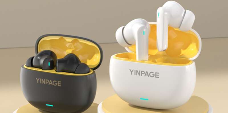 Yinbeiqi Real1Pro Bluetooth Earphones With Noise Reduction ANC In Ear Wireless 2025 New Long Range For Students_voghion.com