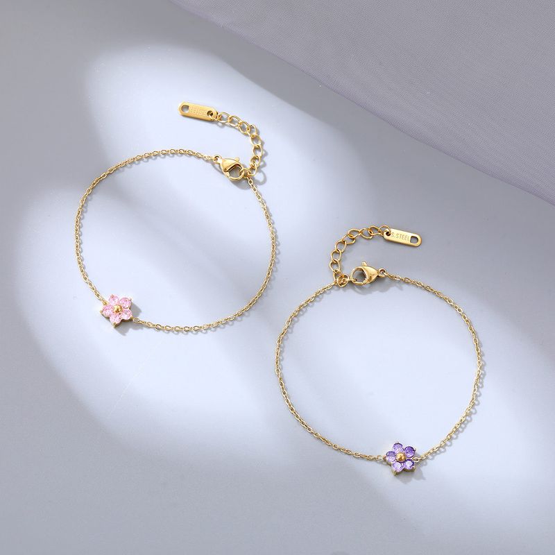 Sweet Wer Titanium Steel Plating Rhies Bracelets_voghion.com