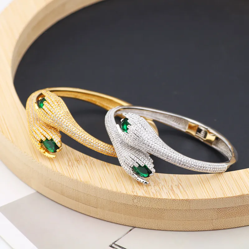 Unisex Dia Snake Bracelet Plated Gold Jewelry Bracelets For Women Girls Ladies Daughter Ring Jewlery Designer_voghion.com