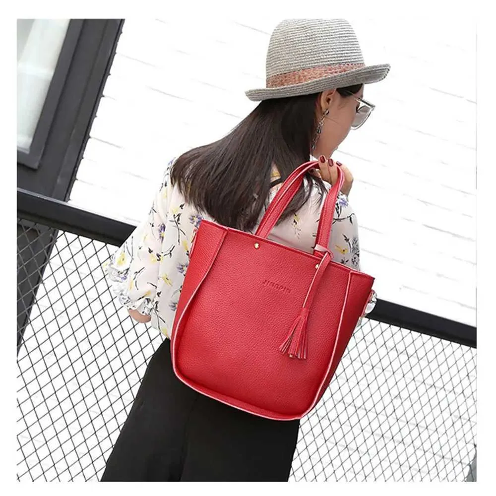 Dámská sada ramenních čtyřdílných peněženek, crossbody tašek, dámská kabelka, hlavní taška, ženské tašky, C241108_voghion.com