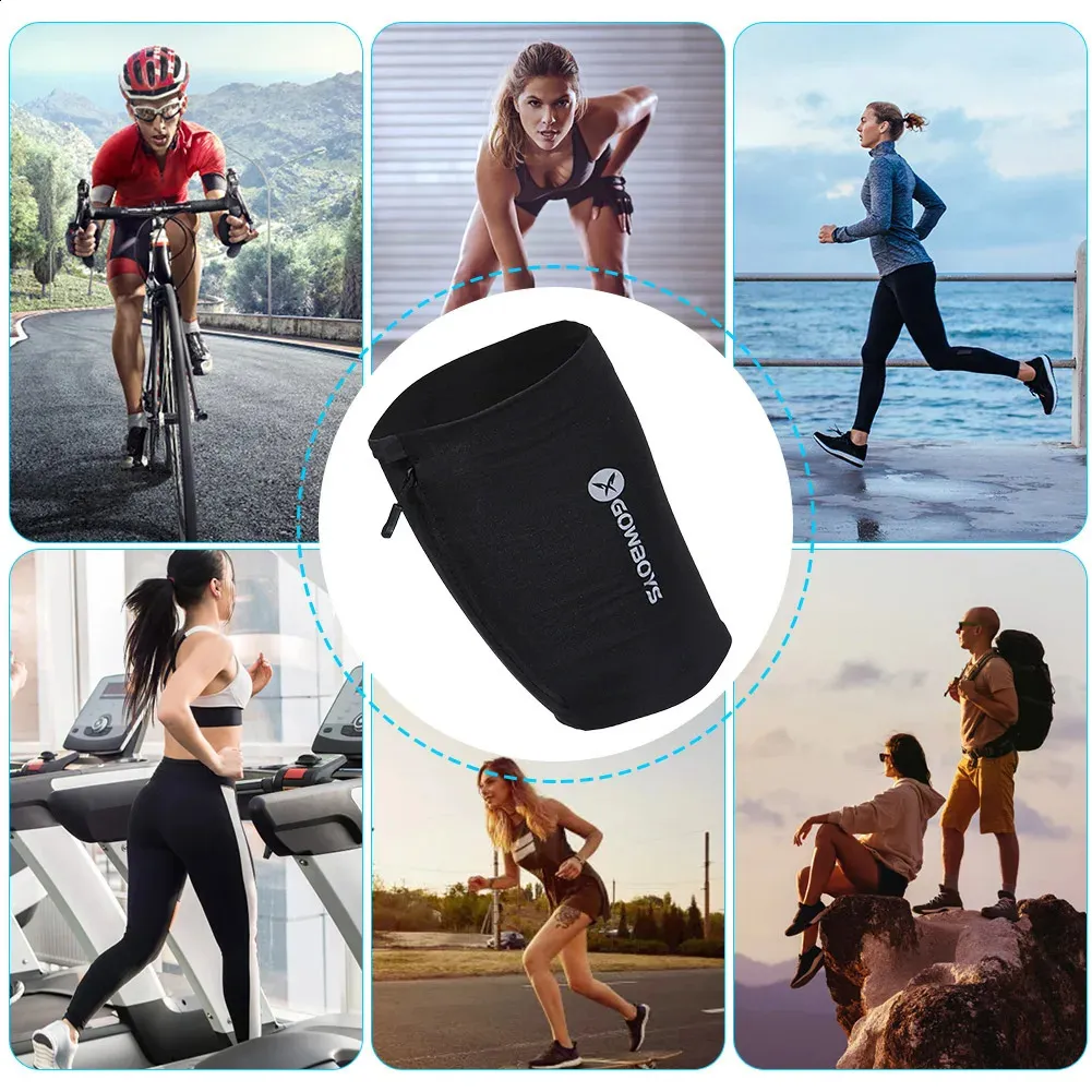 Mobile Arm Waterproof Cell Phone Armband Bag Portable Elastic Running Jogging Case Cover for 240826_voghion.com