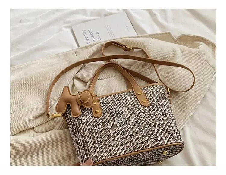 Womens Plaid Handbag Shoulder Bag And Versatile Crossbody Bag_voghion.com