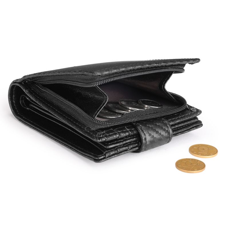 Herren kurze Lederbrieftasche Top-Schicht Rindsleder RFID Anti-Diebstahl-Bürste Mode Casual Außenhandel Brieftasche_voghion.com