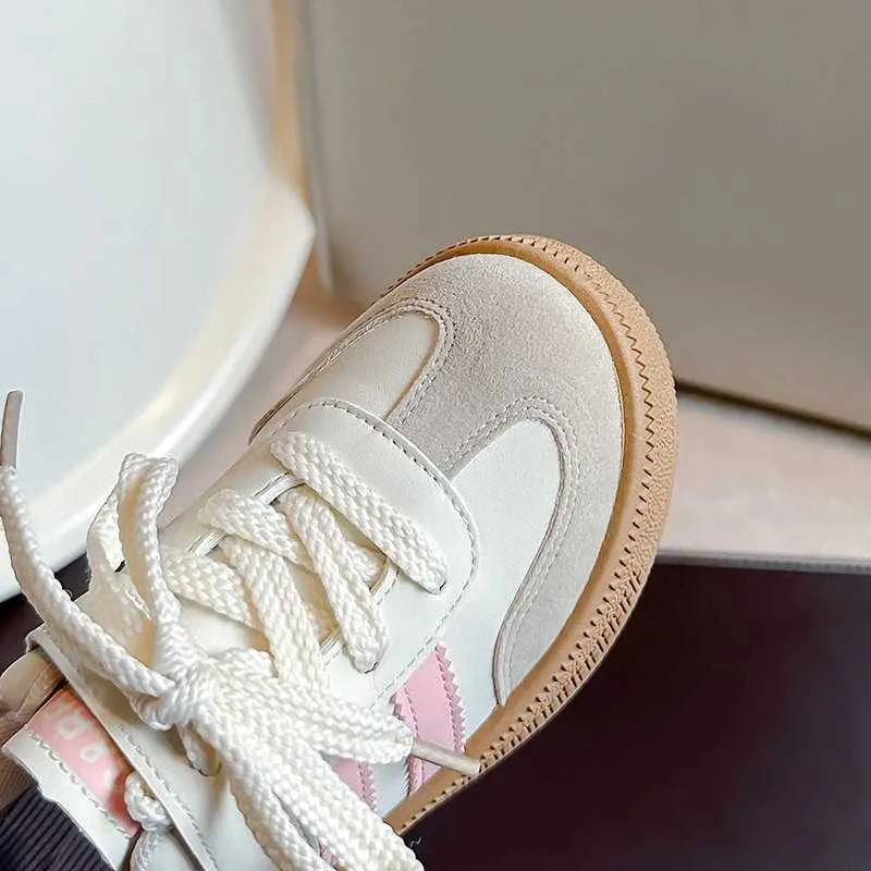 Athletic Outdoor Childrens Skate Girls White 2024 Spring New Fashion Boys Canvas Kids Sports Shoes Unisex Casual_voghion.com
