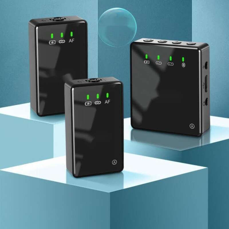 【Multikompatibilität】 Deke T10 1-zu-2 Lavalier Professionelles kabelloses Soundkarten-Live-Streaming-Gerät 2022_voghion.com