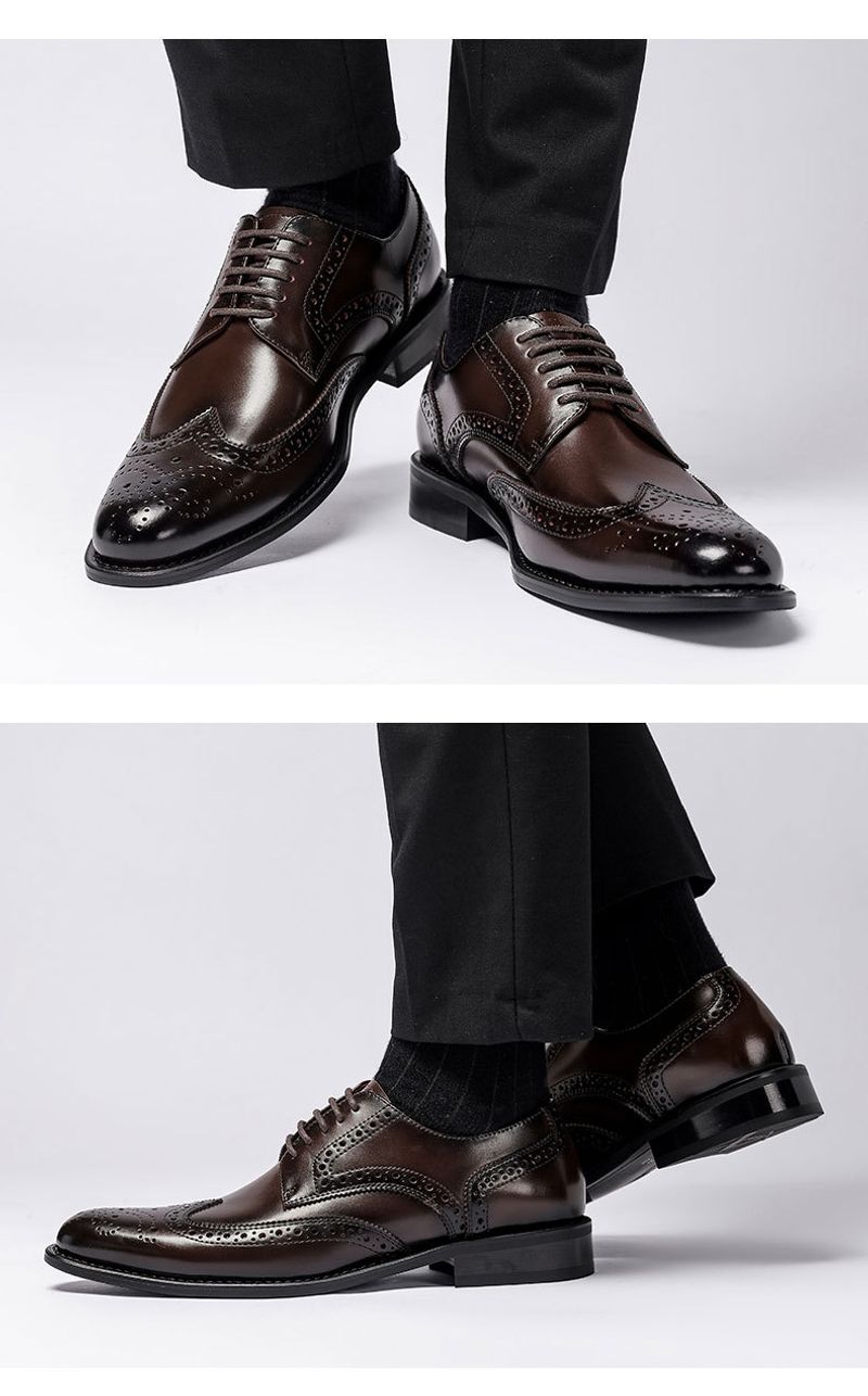Japanse grensoverschrijdende zakelijke leren schoenen voor heren_voghion.com