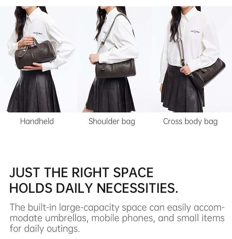 Women's Shoulder Bag High End Large Capacity Commuter Handbag_voghion.com
