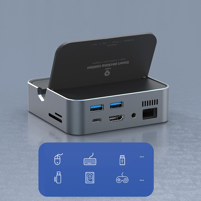 stazione di ricarica Stazione di ricarica Steam Deck Stazione di ricarica USB Hub USB C Stazione di ricarica Satechi Hub USB C Stazione di ricarica Type C_voghion.com