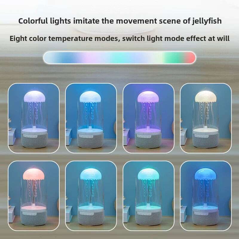 2025 New Dolby Wireless Jellyfish Bluetooth Speaker Appearance High Configuration Version Advanced Internet Celebrity_voghion.com