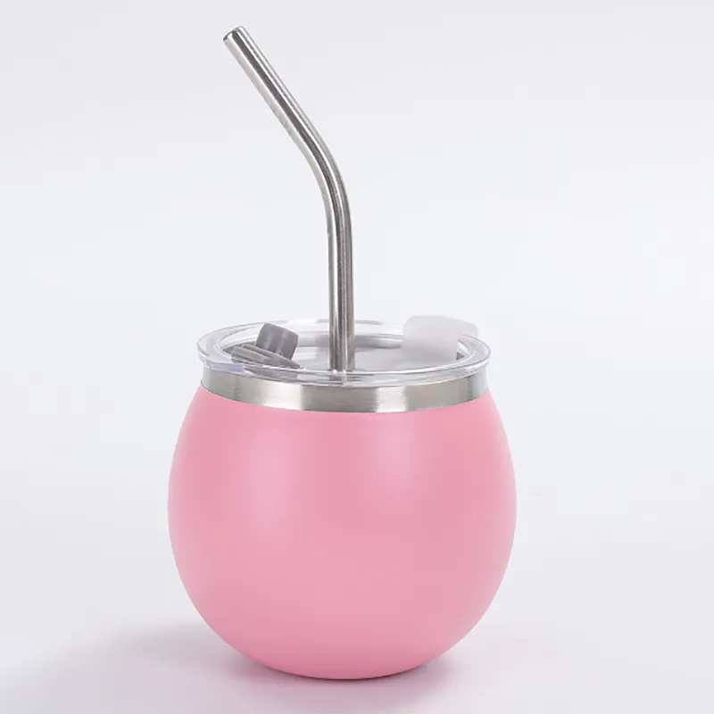 Madai Coffee Cup - Vacuum Insulated|Creative Straw|EU Made_voghion.com