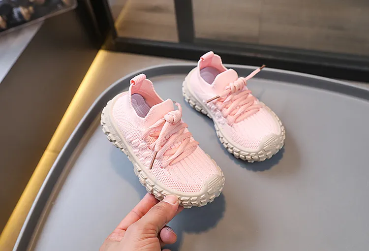 Fashion Sport Running Soft Casual Breathable Spring Autumn Kidsnest Baby Boys Girls Bottom Non-Slip Kids Sneakers_desvips.com