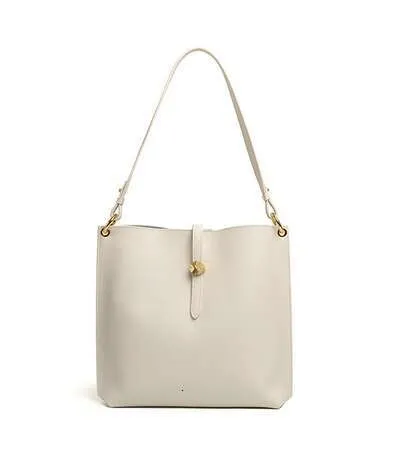 Solid Color Large Capacity Bag Light Design Leather Women One Shoulder Handbag_voghion.com