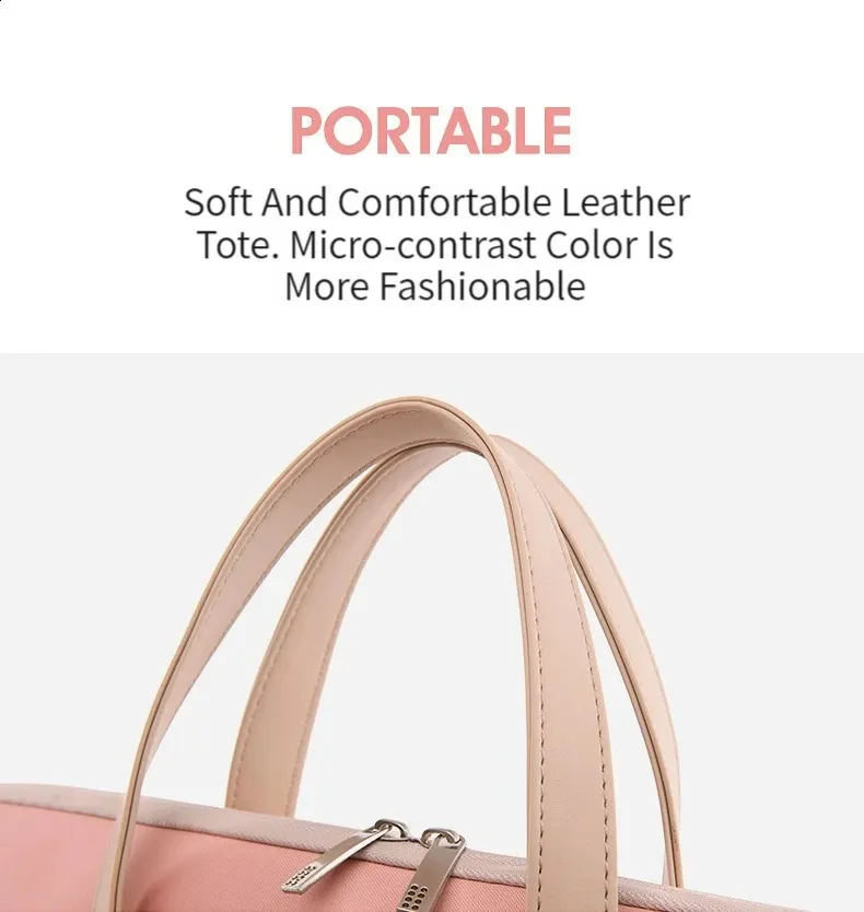 Laptop Sleeve Bag For book Air 13 14 15.6 inch Protective Carrying Case Shoulder Handbag 240907_voghion.com