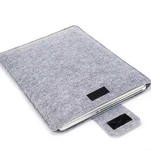 Custodia sottile in feltro per libri Air Pro 11 13 15 pollici, custodia per tablet, colore solido Ba241107_voghion.com