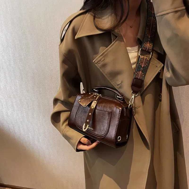 Elegante borsa donna set borsa a spalla e tracolla in pelle_voghion.com
