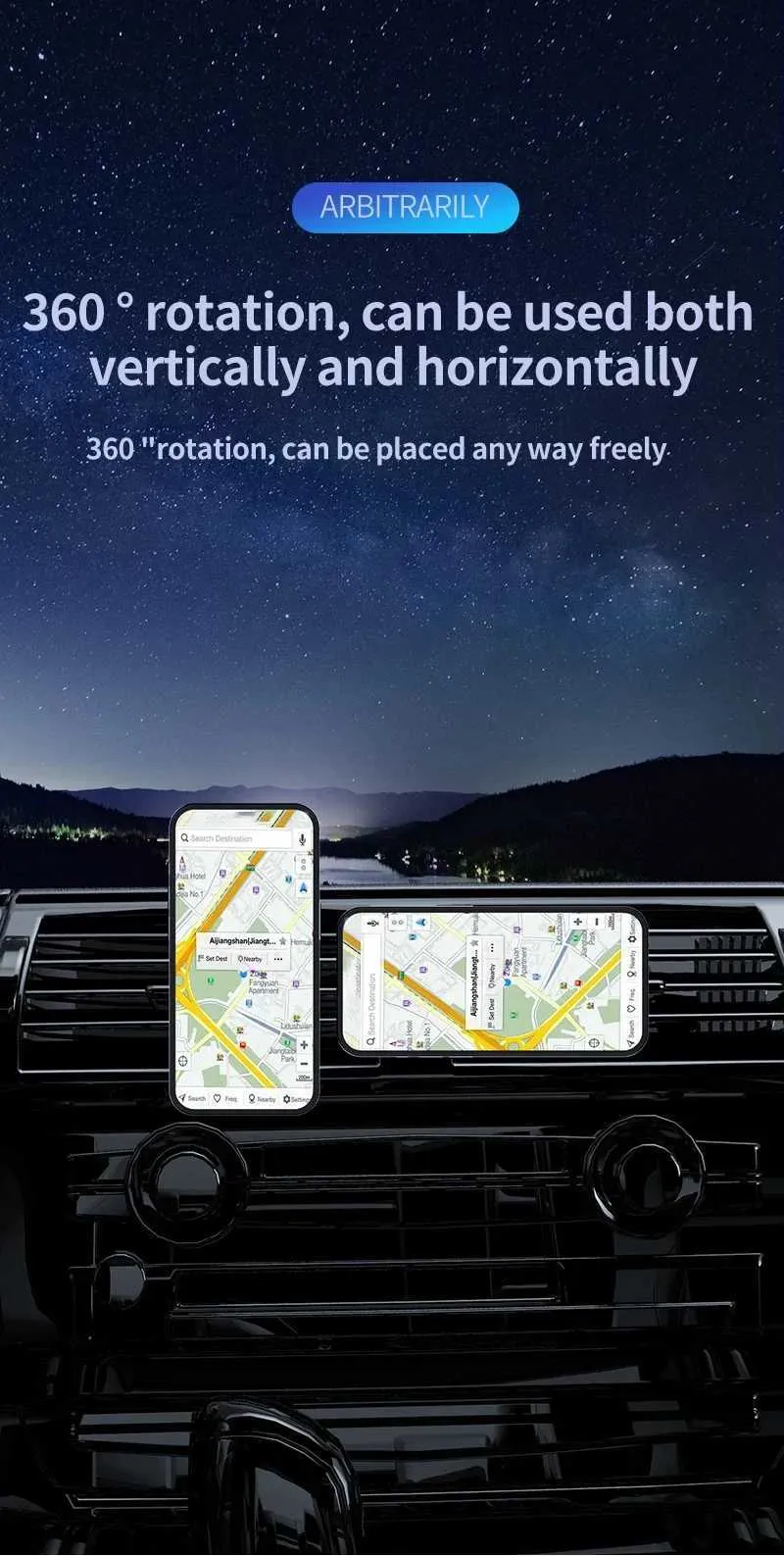 RGB Drahtlose Ladegerät Geeignet Für IPhone 12 13 15 Pro Max Mini Magnetische Auto Telefon Stand Halterung Installation Schnell_voghion.com