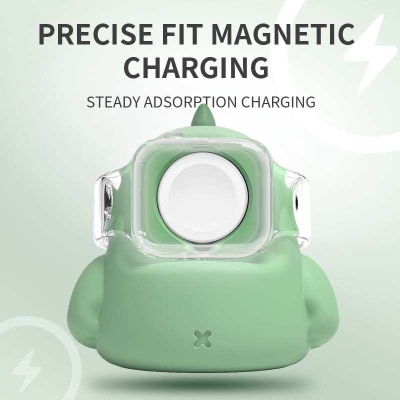 Silicone Charger Stand Holder Station Dock For Watch Series 45/44/42/41/40/38mm iWatch 7/6/SE/5/4/3/2/1_voghion.com