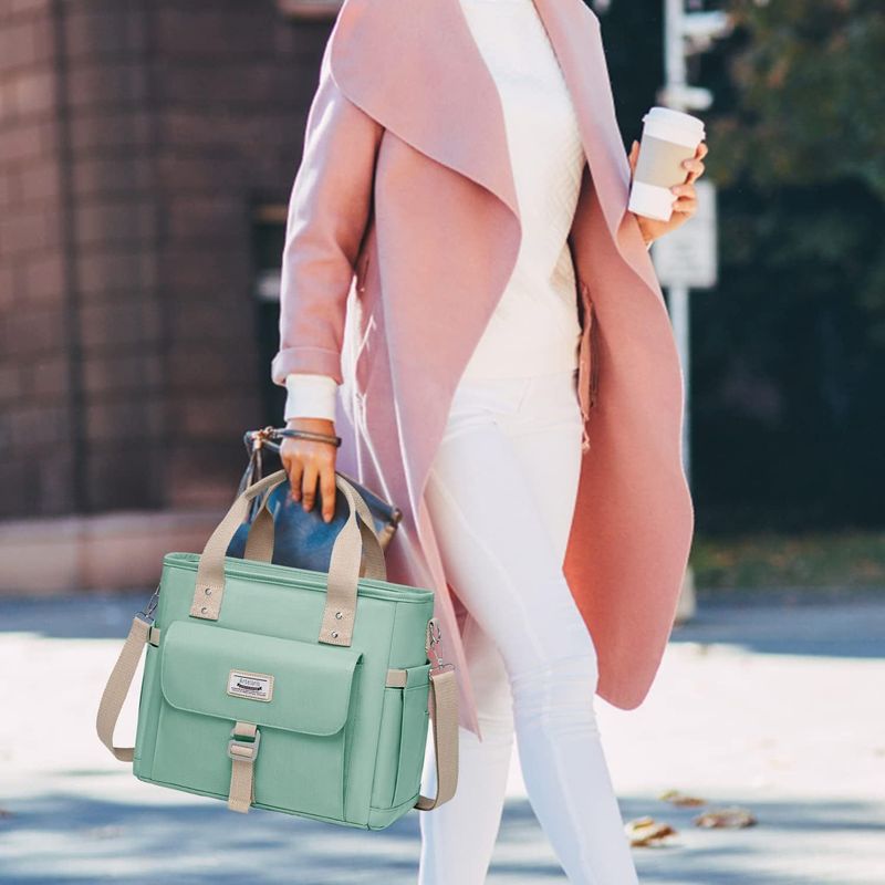 Lunch large-capacity insulation handheld mommy oxford cloth thickened aluminum foil waterproof ice bag_voghion.com