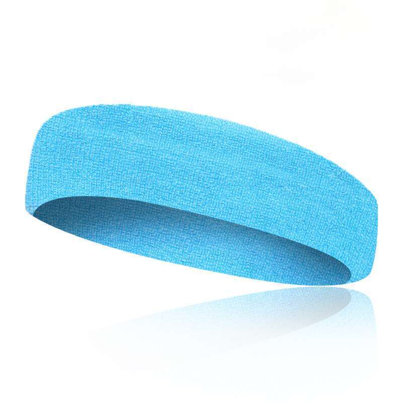 Sport Laufen Outdoor Yoga Einfarbig Stirnband, Fitness Elastisches Schweißband_voghion.com