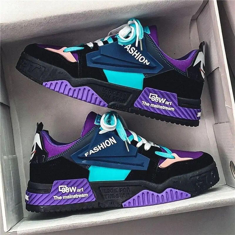 Scarpe da skateboarding uomo comode sneakers casual lacci_voghion.com