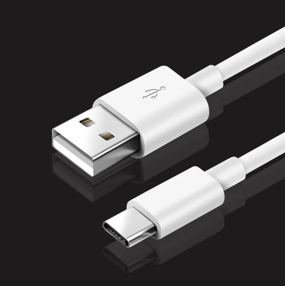 Câbles universels USB 1 A vers Type C pour téléphones portables, câble de charge Type C pour téléphones mobiles Android, Samsung, Huawei_voghion.com