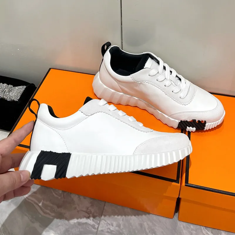 til mænd kvinder træningssko udendørs grøn sort afslappet designersneakers løbe dame herre flade joggingsko med æske_voghion.com