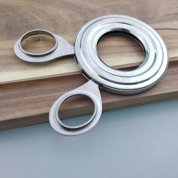 Coupe-œufs durs en acier inoxydable, ciseaux à coquilles d'œufs, pince à œufs, outil de cuisine innovant et performant_voghion.com