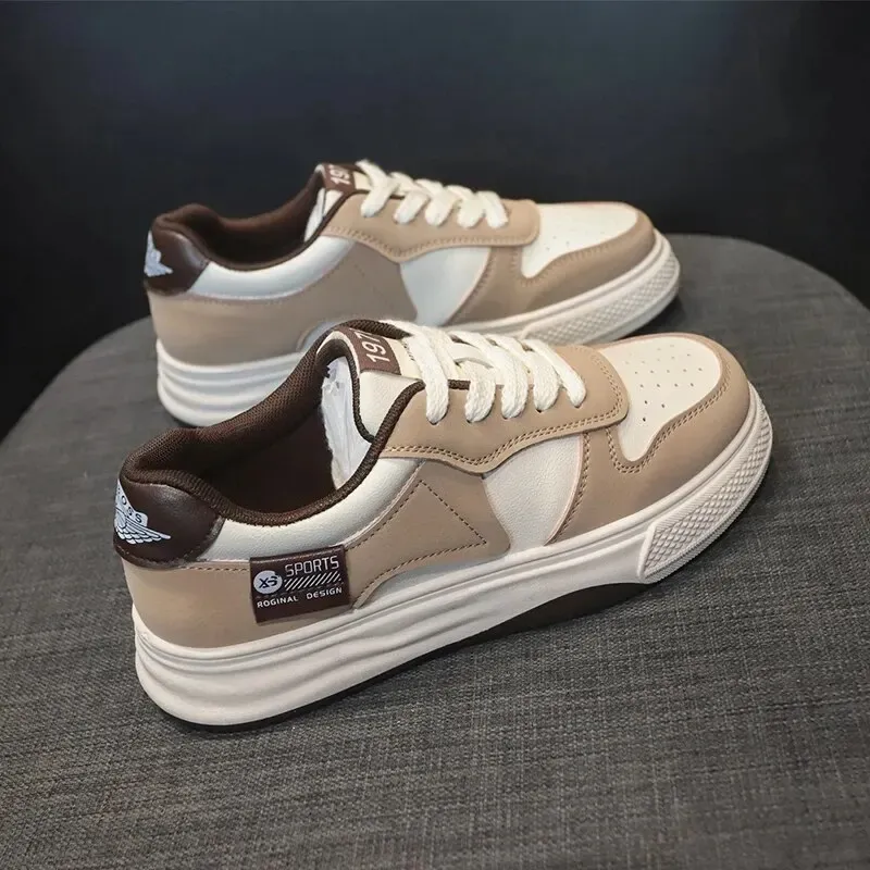 Women Platform Vulcanized Sneakers Comfortable Casual Trainers_voghion.com
