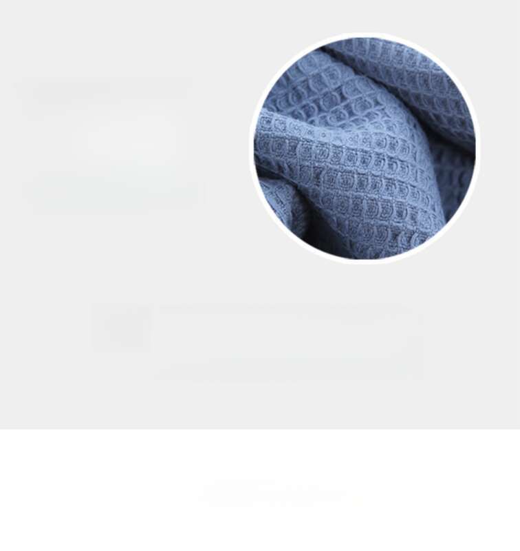 Bezug aus Waffelgewebe mit Wabenstruktur von Pure Raccoon, schlichte Volltonfarbe, abnehmbar, Flor aus Vlies_voghion.com