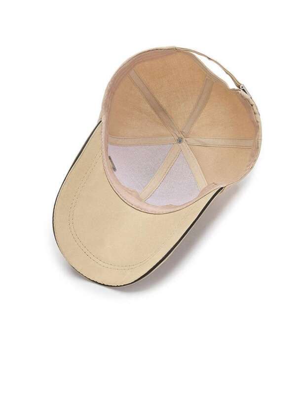 Spring Baseball Men's Canvas M Standard Long Edge Sunshade Hat Outdoor Sports Casual Duckbill Cap_voghion.com