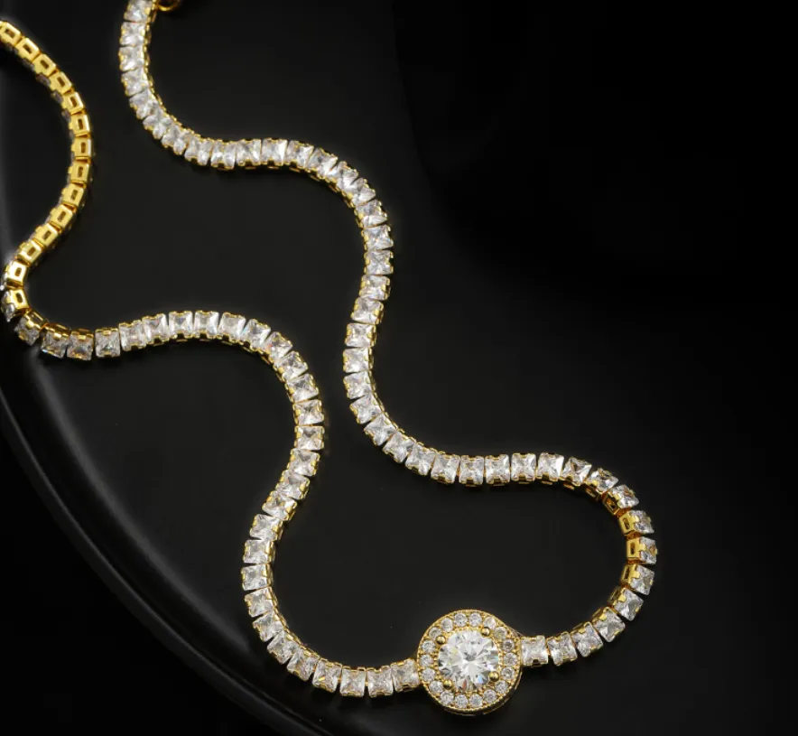 Kæder Kobber Forgyldt Zirkon Simple One Piece Trending Produkter Halskæde Til Kvinder Modesmykker_voghion.com