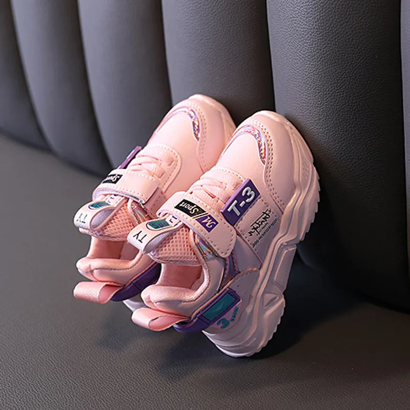 Sport-sneaker Für Kinder Aus Leder Für Jungen Und Mädchen_voghion.com