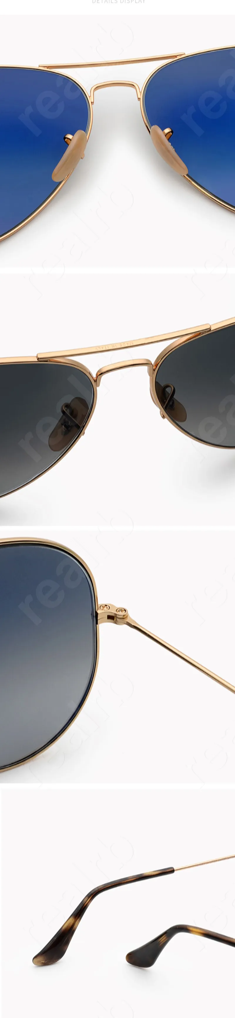 Aviator Sunglasses For Men And Women With Uv Protection Case_voghion.com