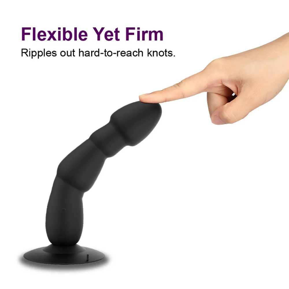 Realistyczny masażer prostaty dildo przyssawka masturbator dla mężczyzny zdalny korek analny wibrator seks 2024_voghion.com