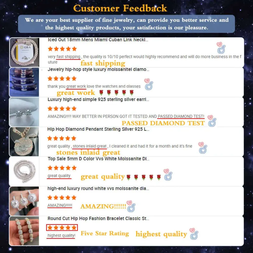 Custom Moissanite Alphabet Pendant Hip Hop Full Dia Charm S Chain Rap Accessories for Men and Women sier fashion jewelry_voghion.com