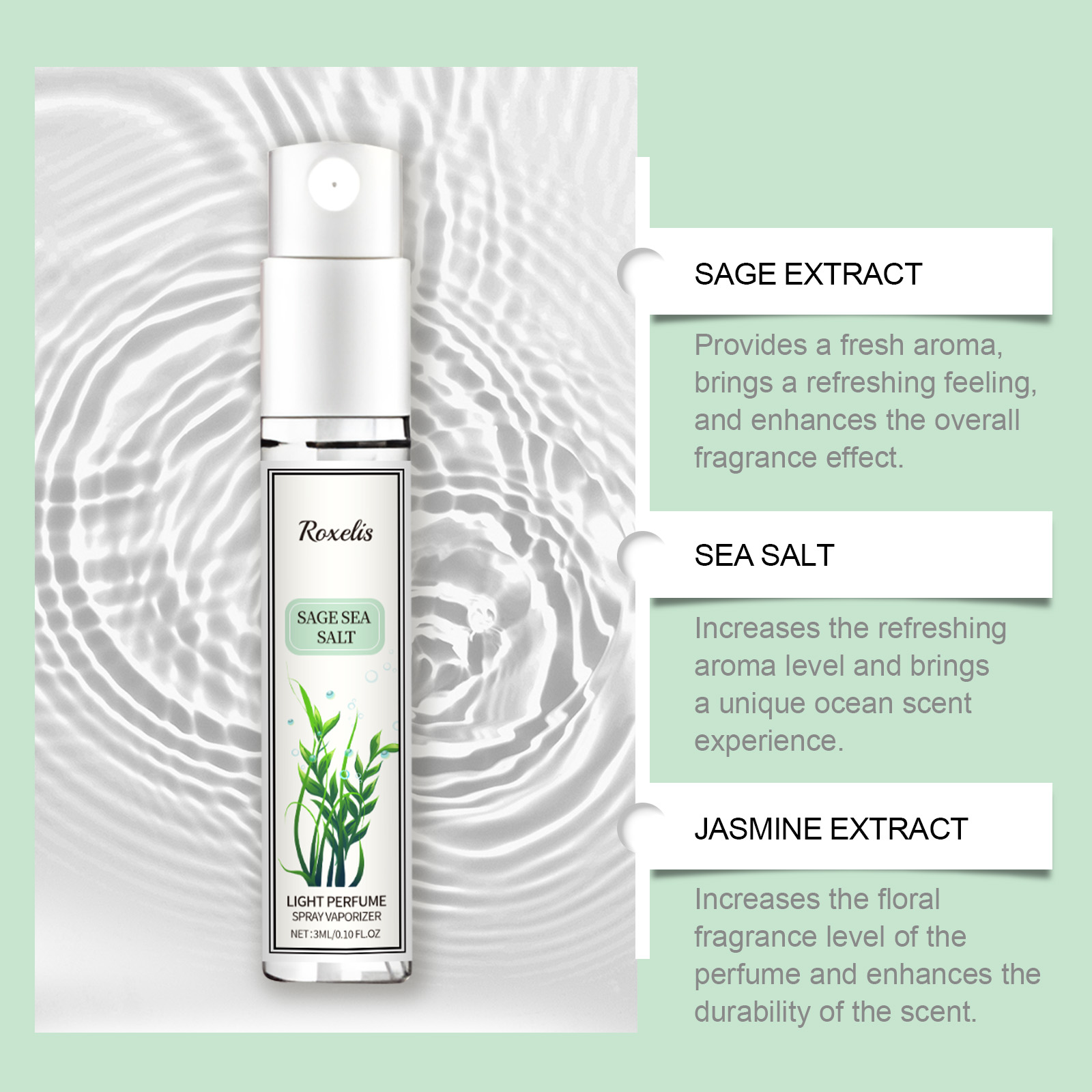 Roxelis salvia havssalt eau de parfum långvarig fräsch doft_voghion.com