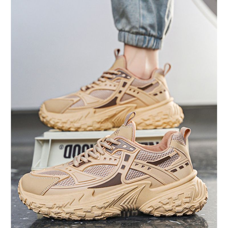 Herren Vintage Daddy Men 2024 Herbst neue Herren Sport Casual dicke Sohle Mode Schuhe_voghion.com
