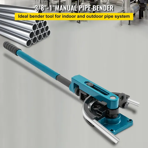Curvatubi manuale per tubi metallici con 7 matrici circolari_voghion.com