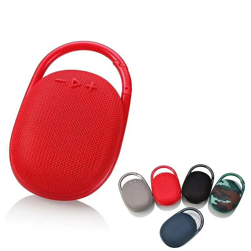 Outdoor CLIP4 Music Box 4 Generation Wireless Bluetooth Sports Buckle Card Convenient Small Speaker_voghion.com