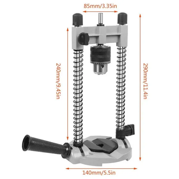Support de perçeuse électrique pour perçage vertical en acier_voghion.com
