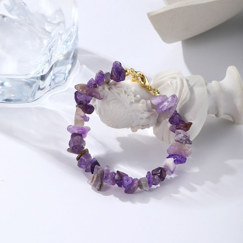 Fußkettchen Modeschmuck Böhmisches Natursteinarmband_voghion.com