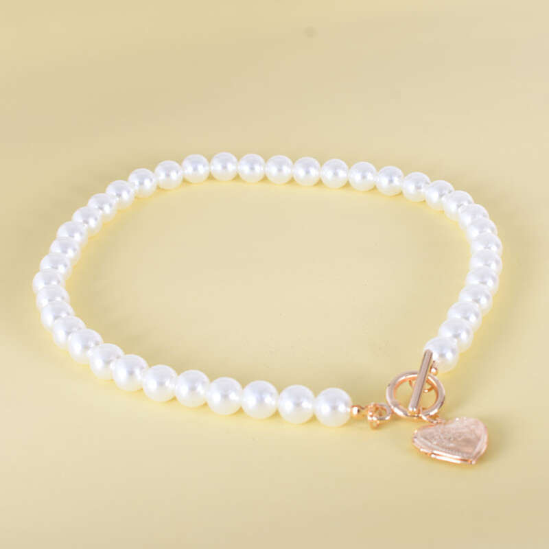 Schmuck Sinn für Luxus, Mode, Persönlichkeit. Neue Perle S mit minimalistischem Temperament und einem Ins-Stil Herz_voghion.com