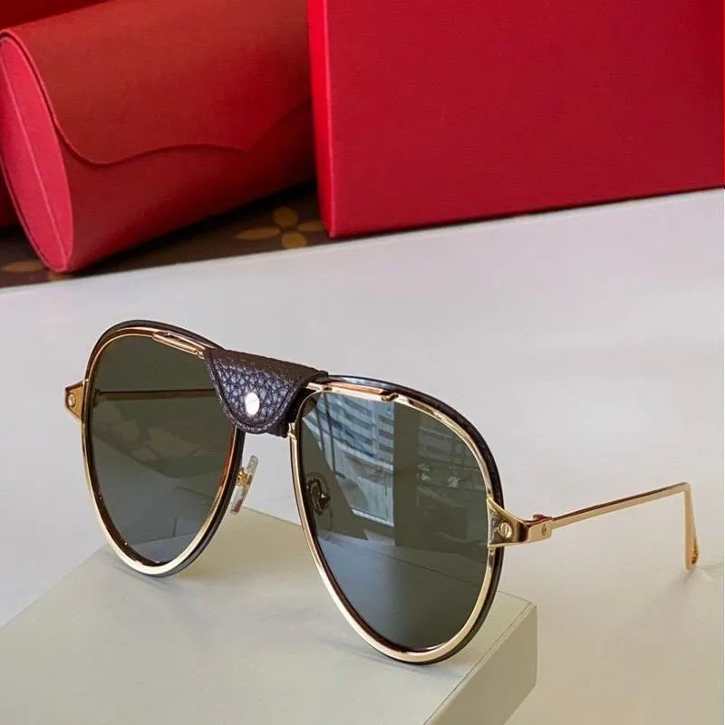 Designer Cool Sunglasses With Metal Frames And Uv Protection_voghion.com