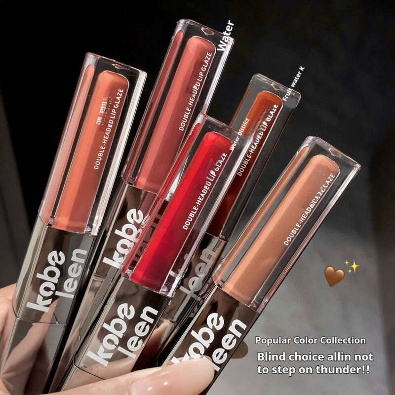 Doppelseitiges Gel Hydro Velvet Spray Aussehen Weiß In Weiß Feuchtigkeitsspendende Lippenkosmetik für Teenager_voghion.com