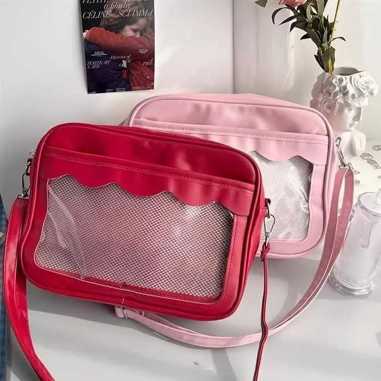 Ita bag borsa a tracolla donna con tasca trasparente a vista_voghion.com