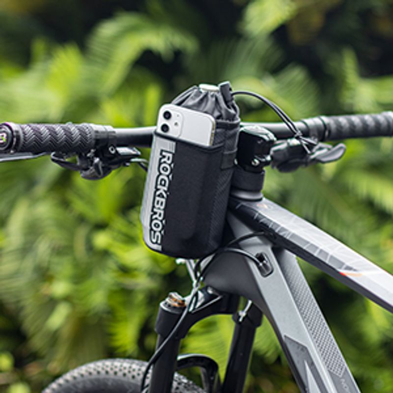 Bicycle Water Cup Holder Kettle Cage Mobile Phone Mount Handlebar Rack Universal Mountain Road Bike 3-in-1 Bike Cup Holder_voghion.com